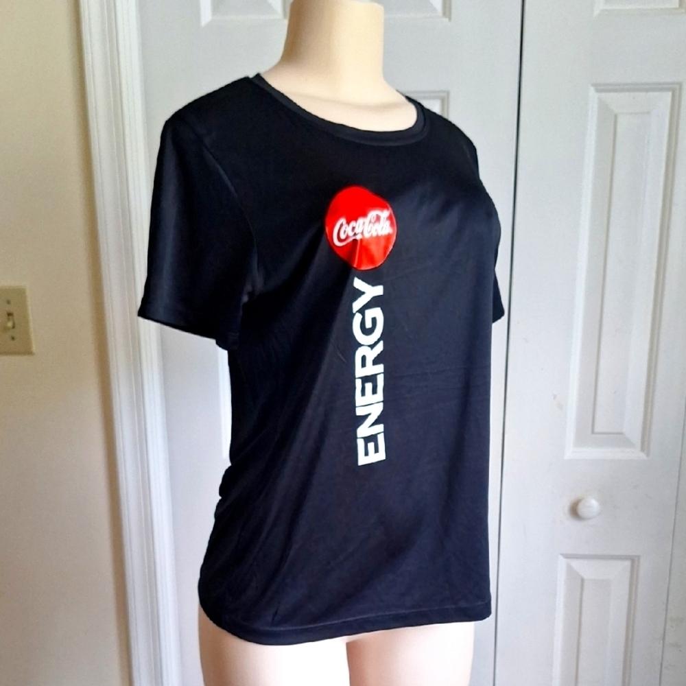 3/$20 Coca-Cola Ladies Black Tee Size Large